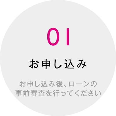 01 お申し込み