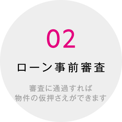 02 ローン事前審査