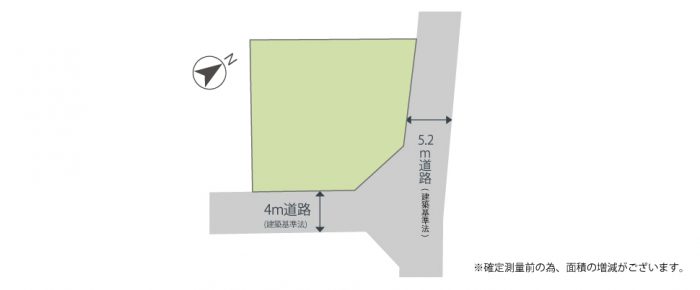 栗東市土地「グリーンパーク笠川」区画図
